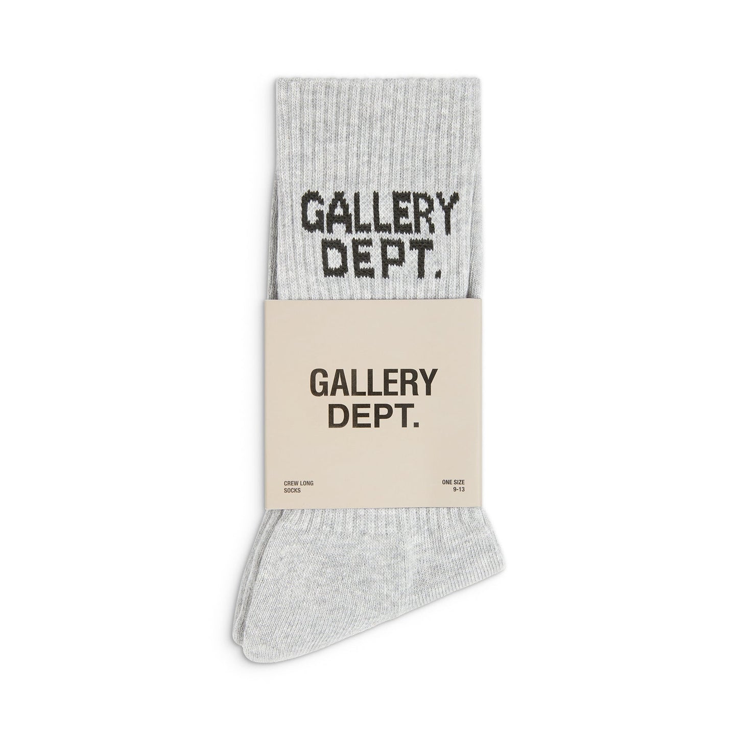 CLEAN HEATHER GREY SOCKS