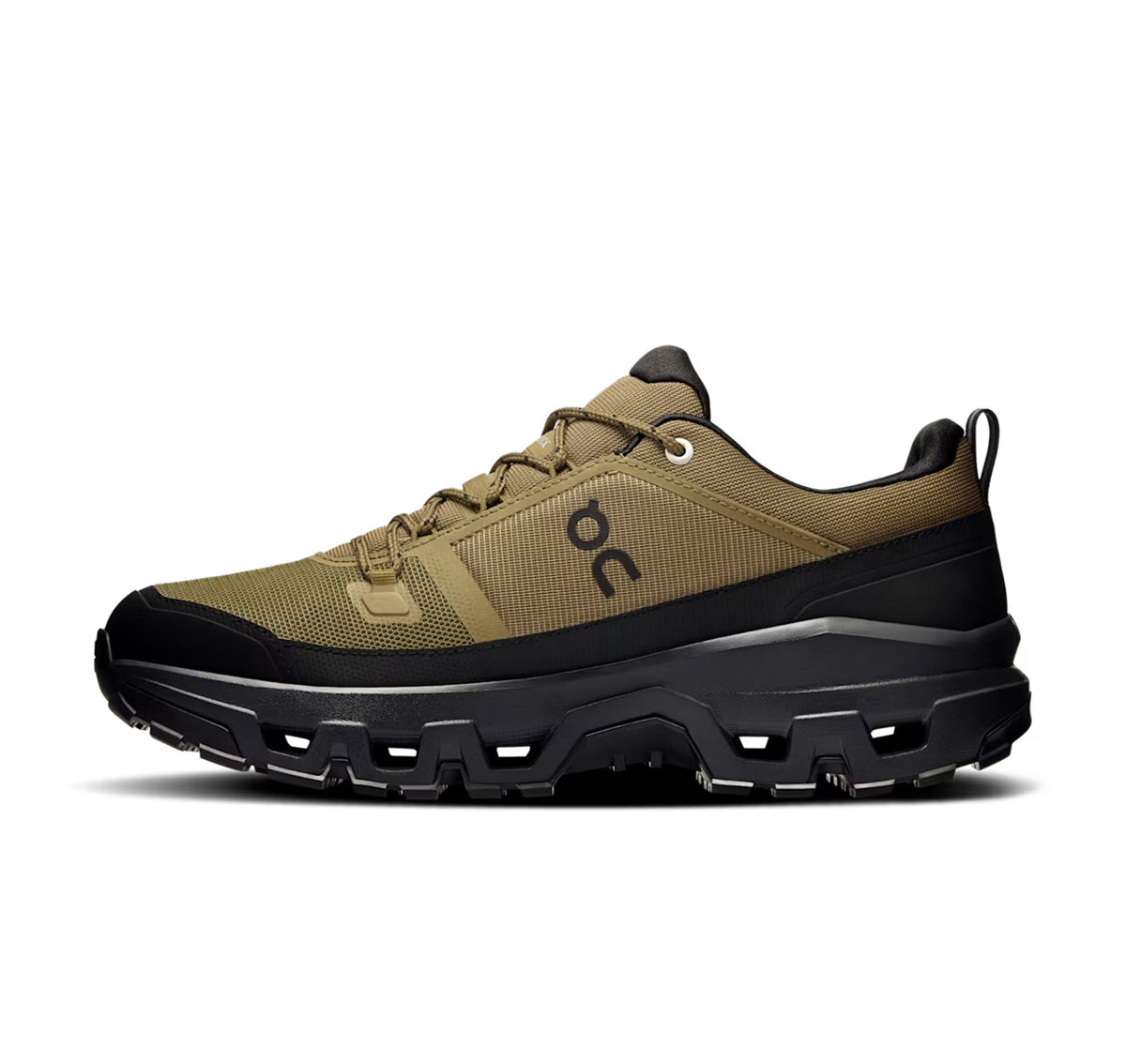 ON Mens Cloudrock Low Waterproof Hunter/Black