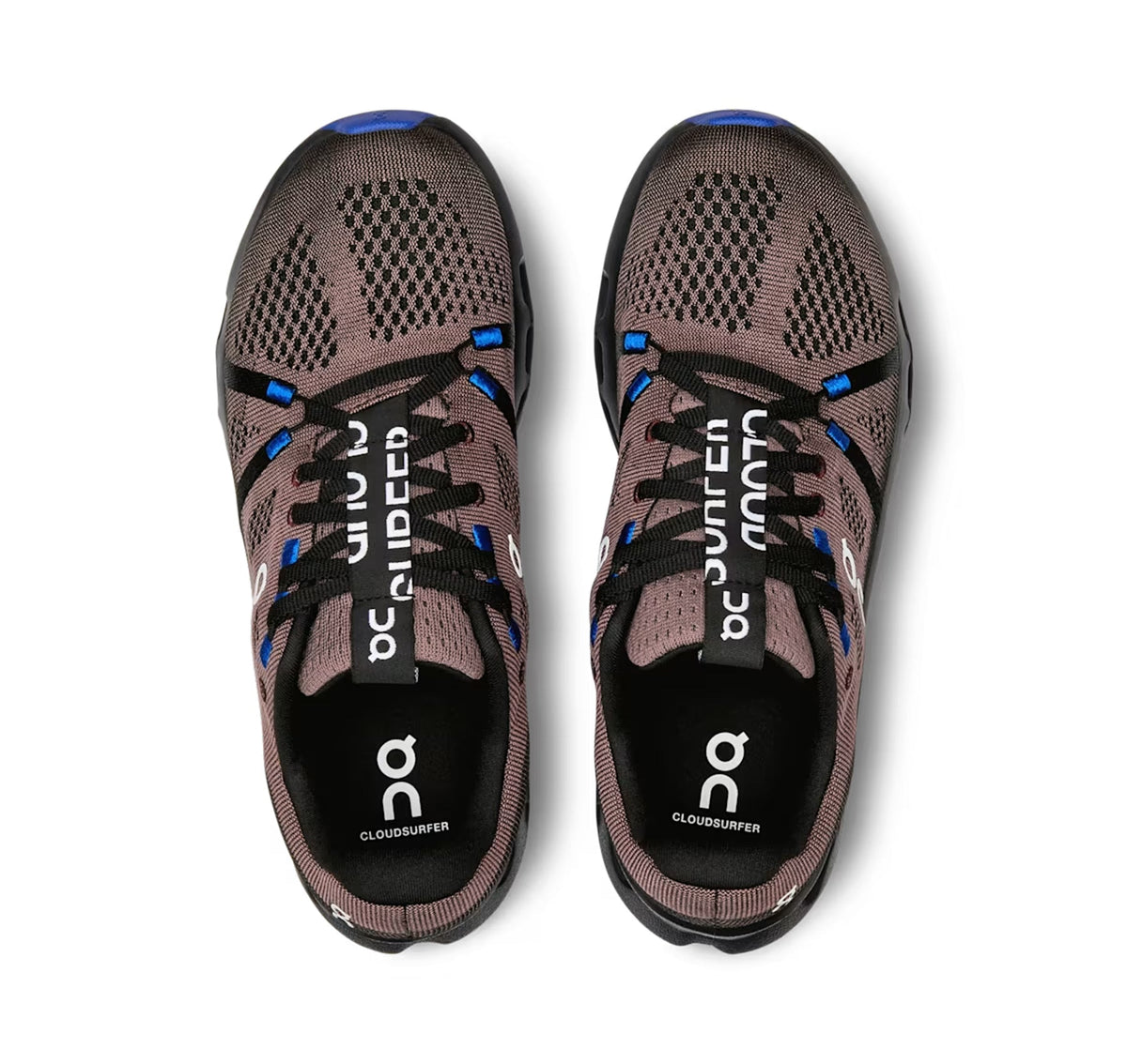 ON Womens Cloudsurfer Black/Cobalt