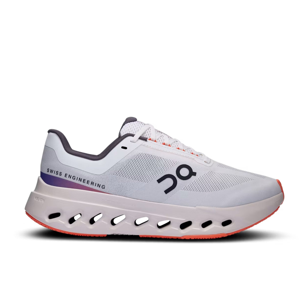 ON Womens Cloudsurfer Next White/Flame