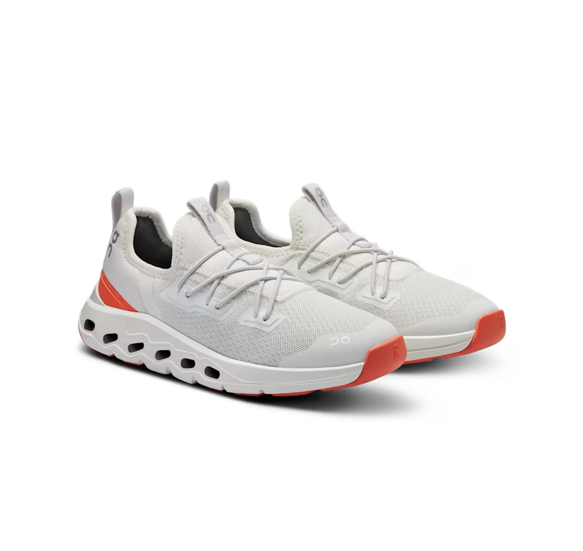 ON Little Kids Cloudleap Ivory/Flame