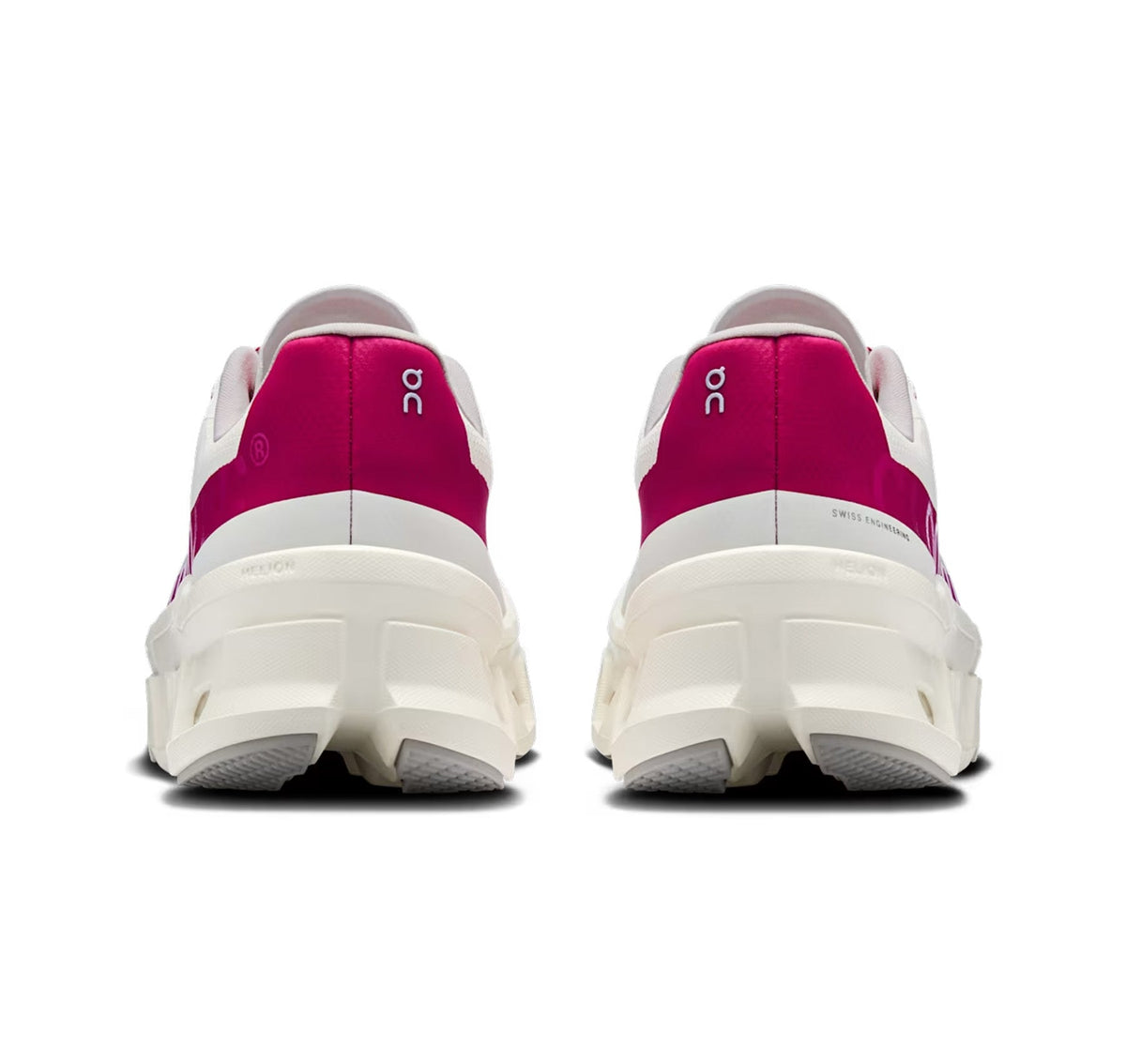 ON Womens Cloudmonster Ivory/Grenadine