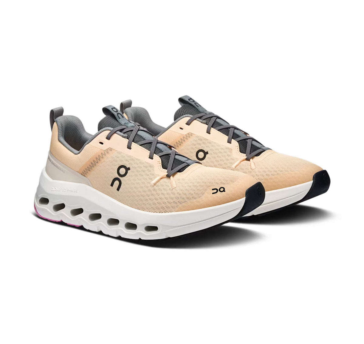 ON Big Kids Cloudleap Blonde/Ivory