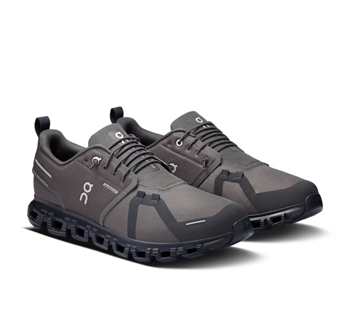 ON Mens Cloud 6 Waterproof Thorn/Black