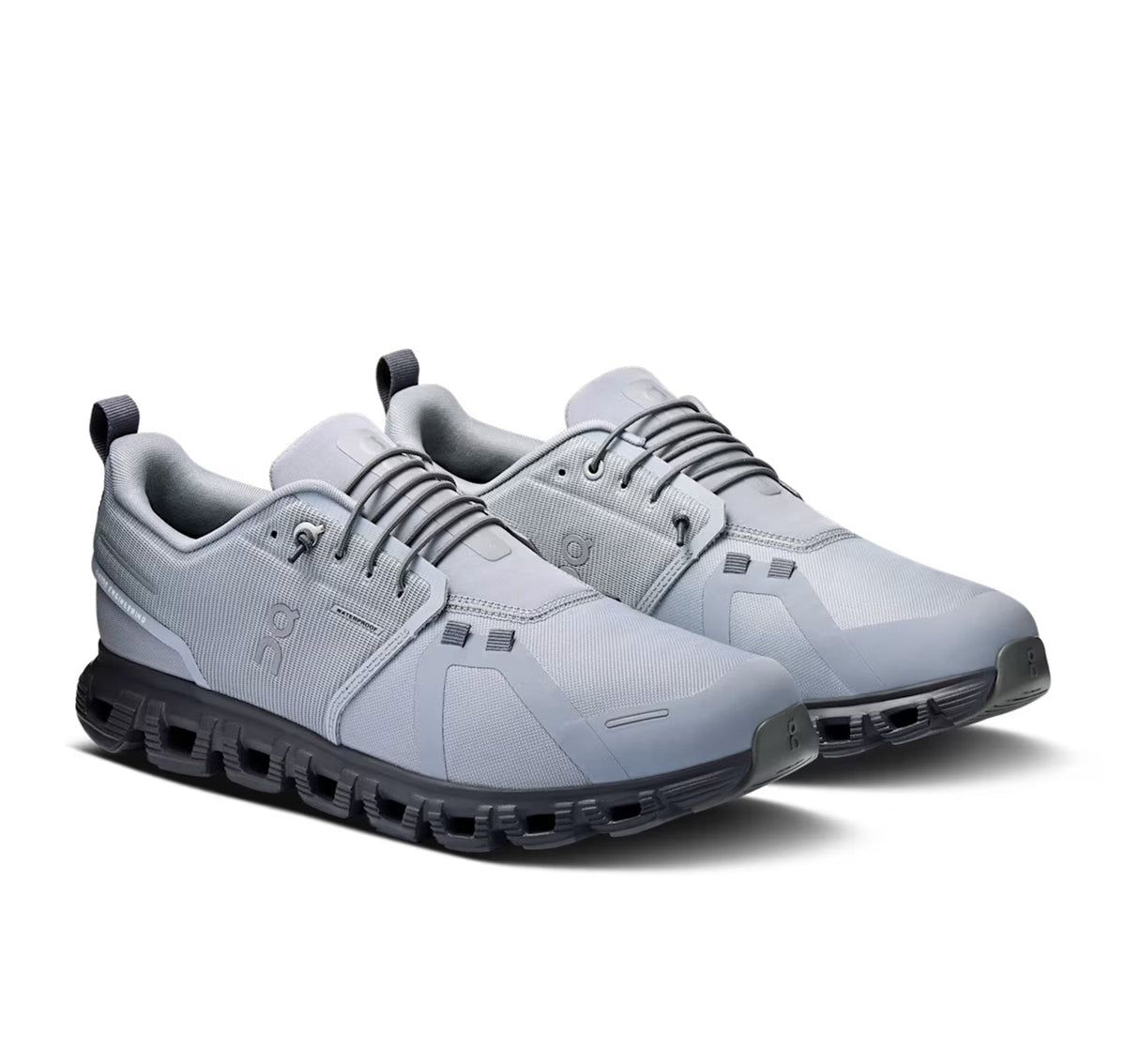 ON Mens Cloud 6 Waterproof Alloy/Wolf