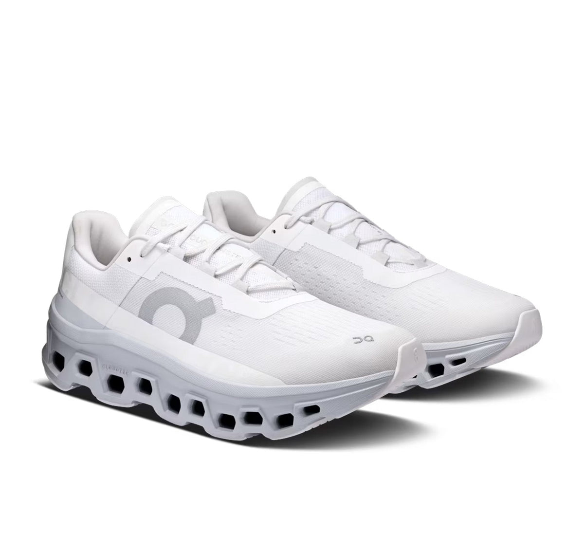 ON Mens Cloudmonster White/Glacier