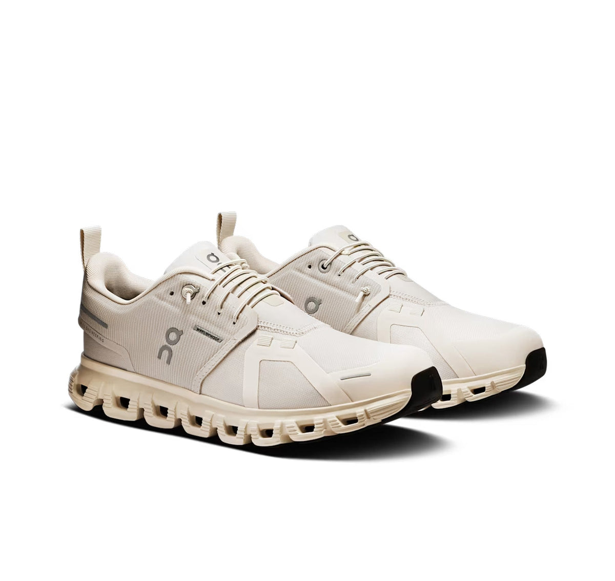 ON Womens Cloud 6 Waterproof Pearl/Cream