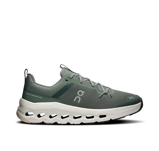 ON Big Kids Cloudleap Olive/Ghost