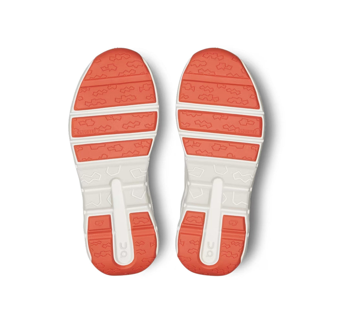 ON Little Kids Cloudleap Ivory/Flame