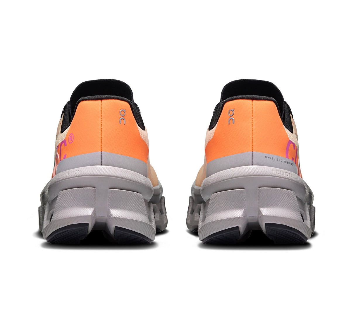 ON Womens Cloudmonster Orange/Grey