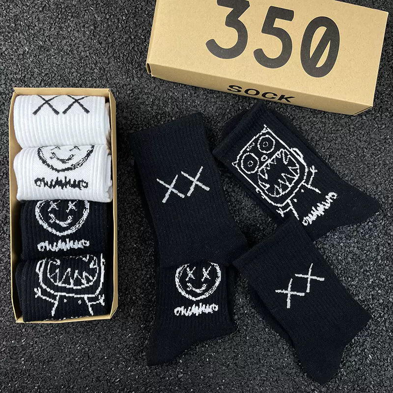 Men socks fall and winterdeodorizing filter sweat-absorbent and breathable