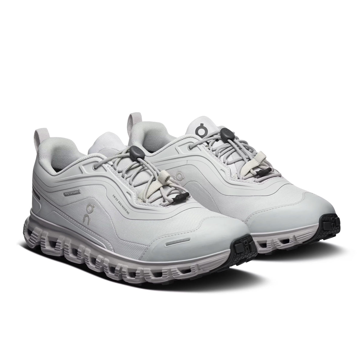 ON Womens Cloud 6 Geo Waterproof Wolf/Wolf