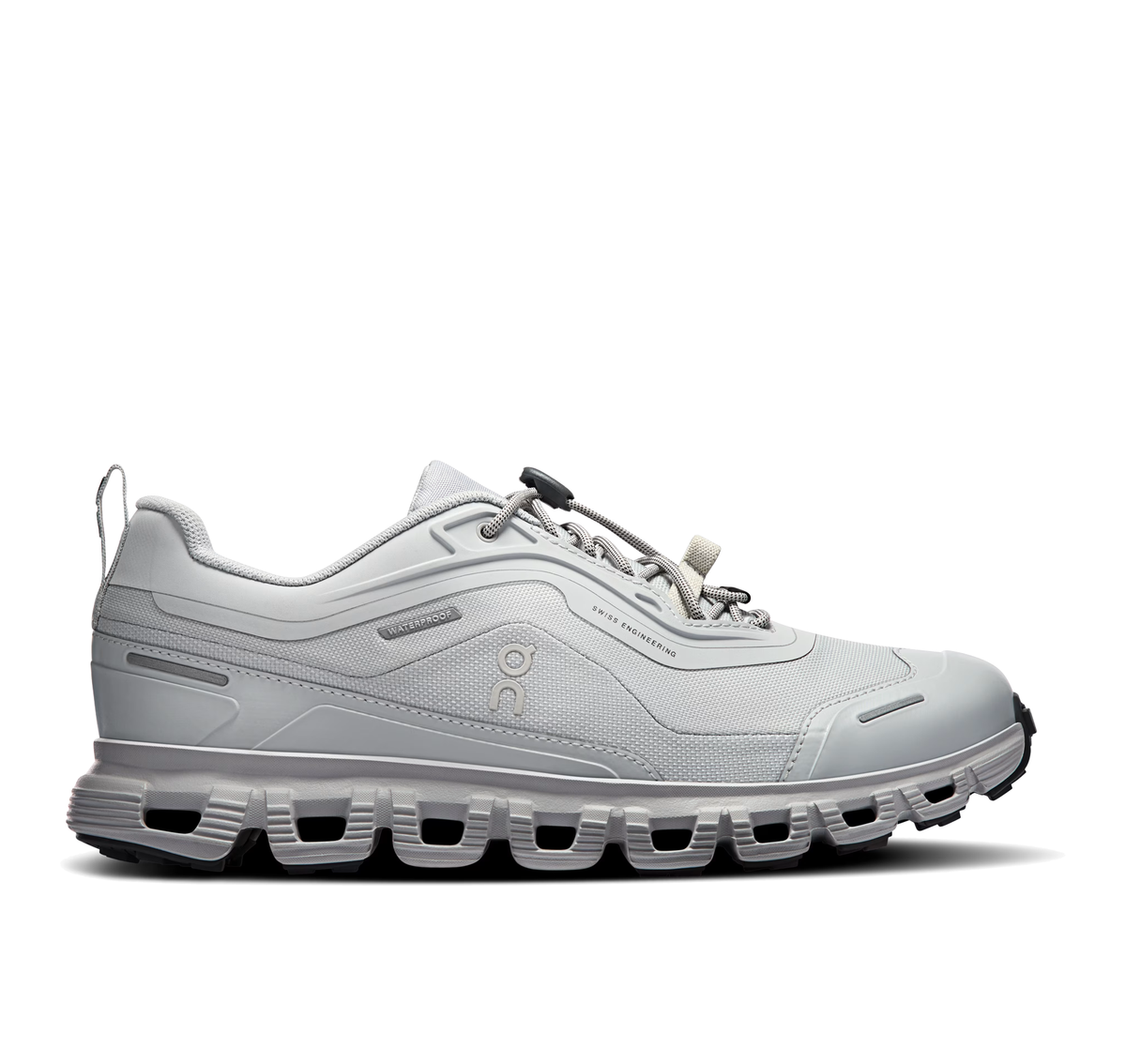 ON Womens Cloud 6 Geo Waterproof Wolf/Wolf