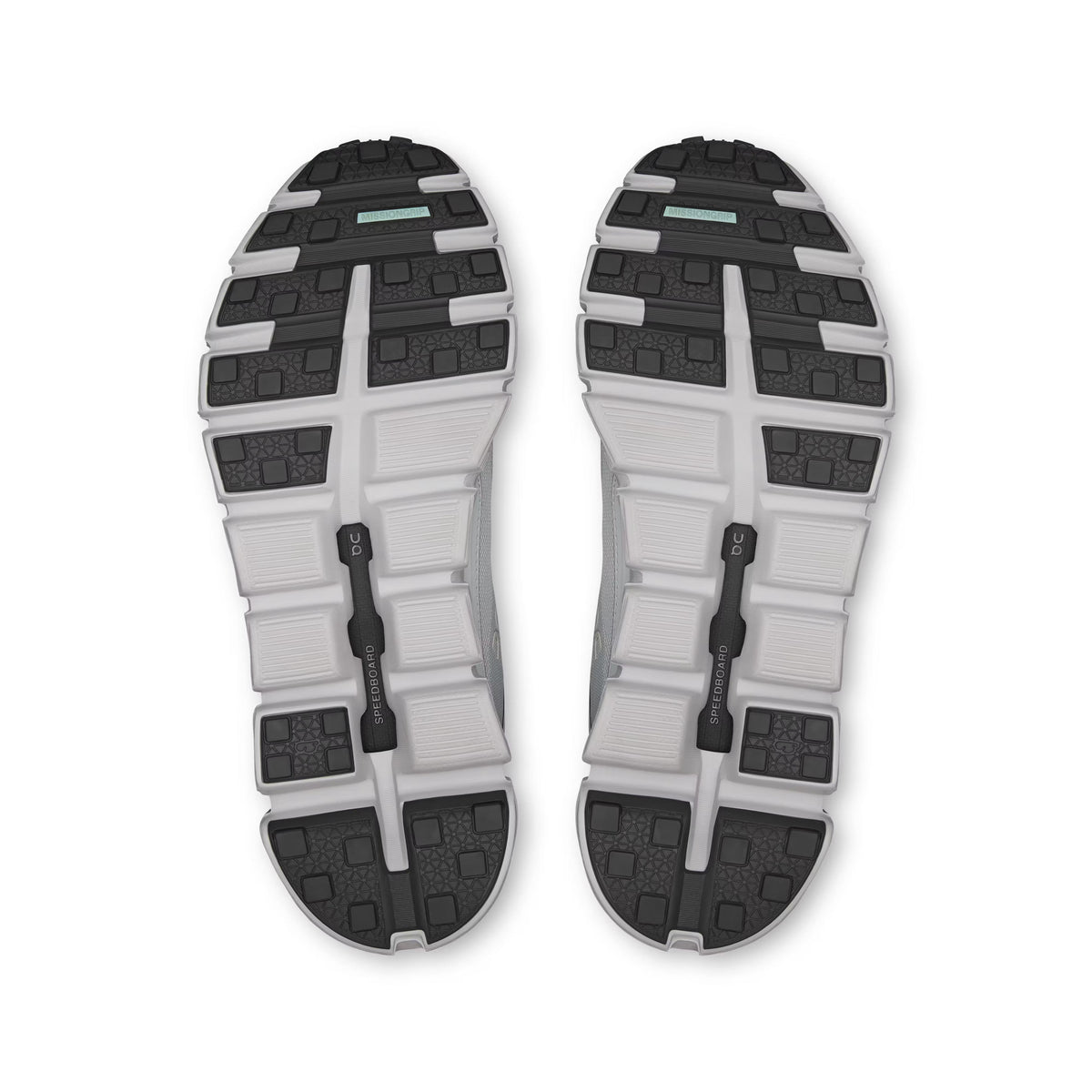 ON Womens Cloud 6 Geo Waterproof Wolf/Wolf