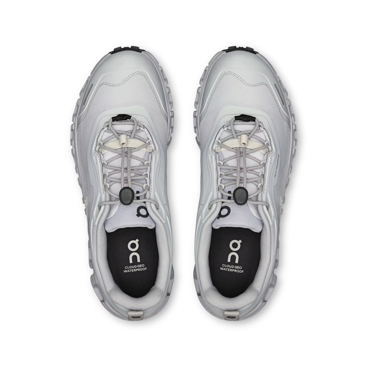 ON Womens Cloud 6 Geo Waterproof Wolf/Wolf