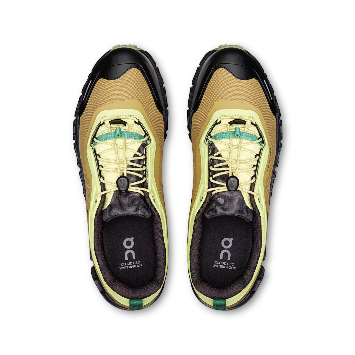 ON Mens Cloud 6 Geo Waterproof Limelight/Safari