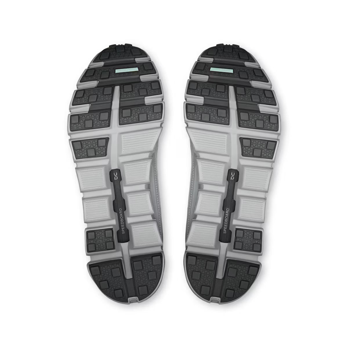 ON Mens Cloud 6 Geo Waterproof Alloy/Alloy