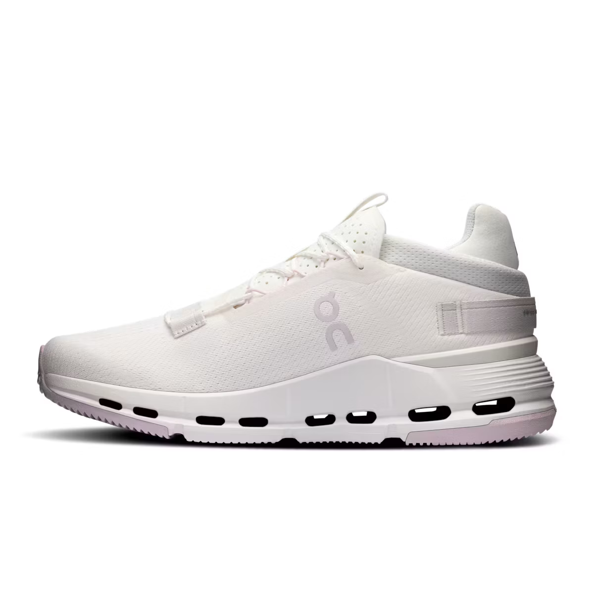 ON Womens Cloudnova 2 White/Orchid