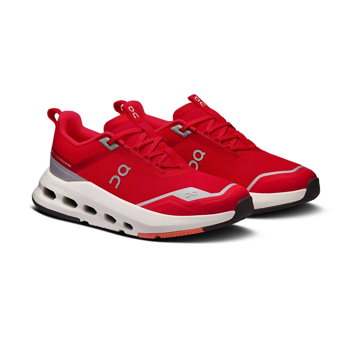 ON Big Kids Cloudnova Red/Terra