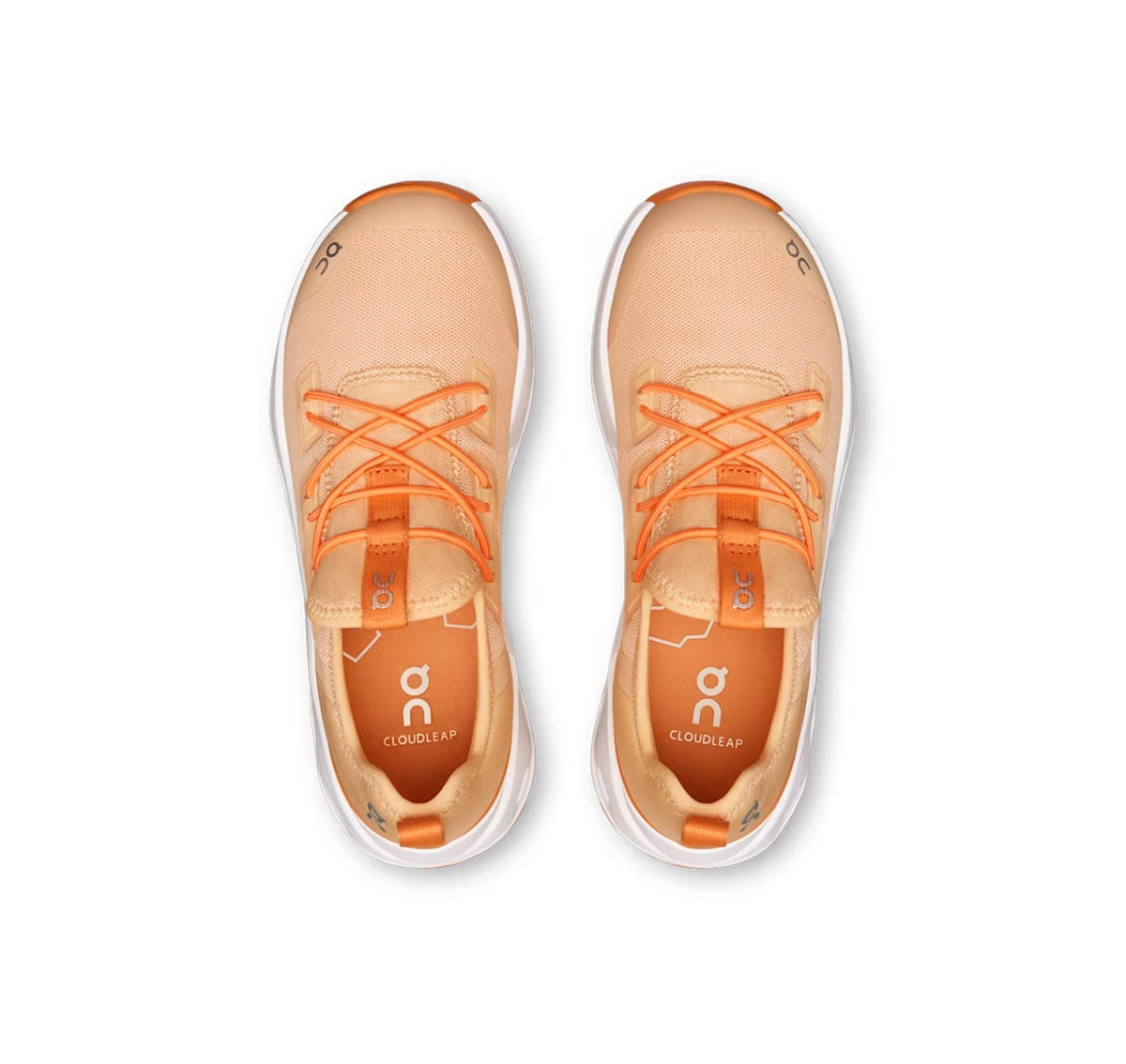ON Little Kids Cloudleap Tangerine/Blonde