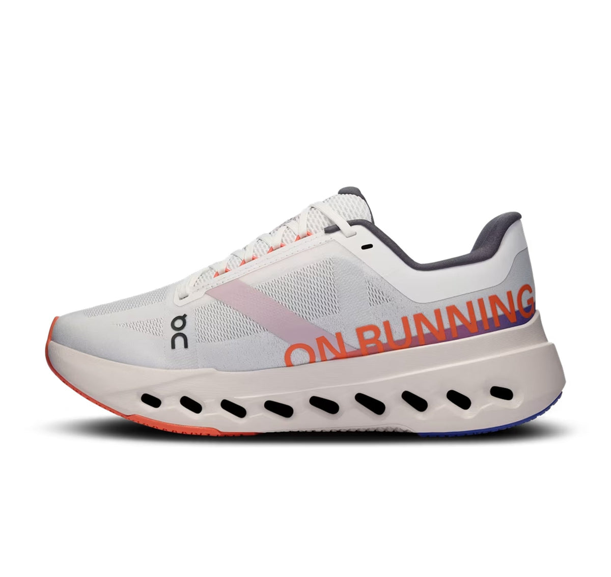 ON Womens Cloudsurfer Next White/Flame