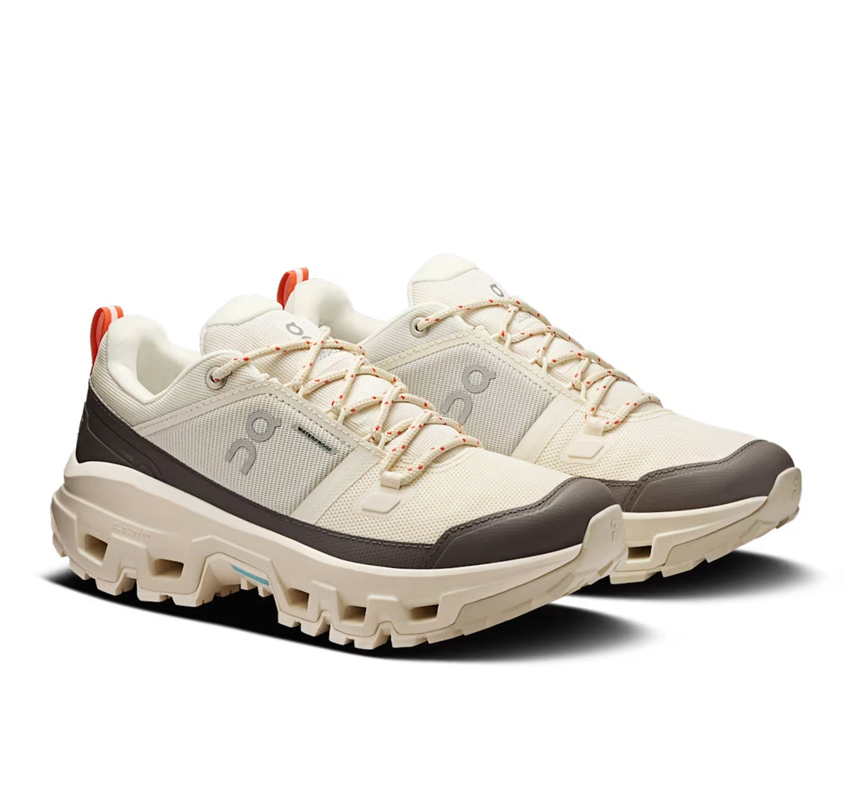 ON Mens Cloudrock Low Waterproof Ivory