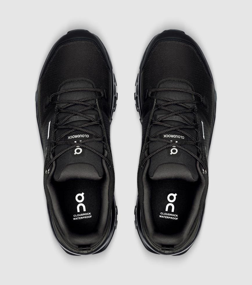 ON Cloudrock Low Waterproof 鈥�Black