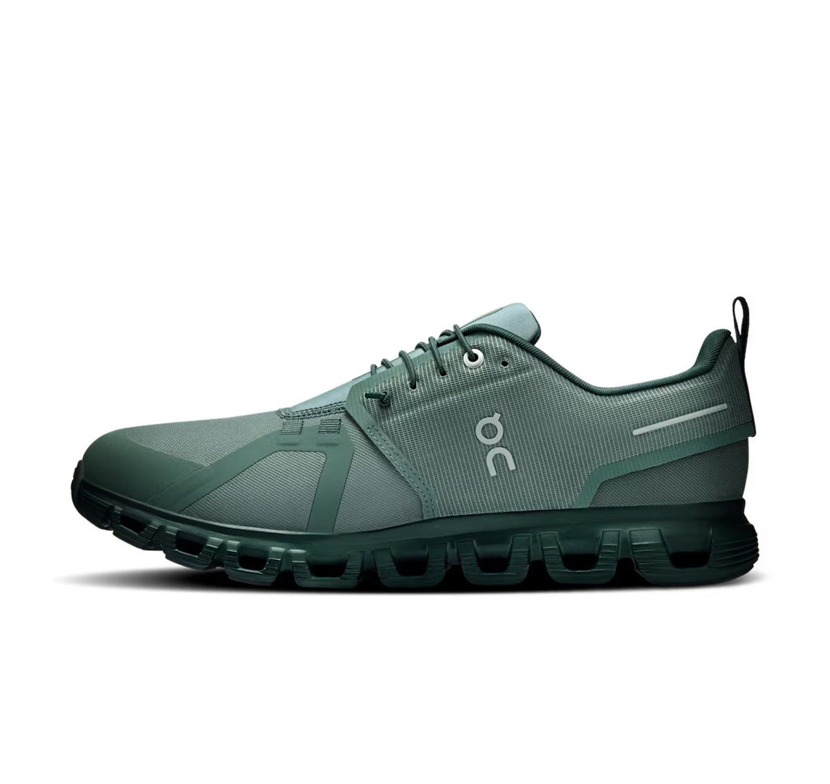 ON Mens Cloud 6 Waterproof Olive/Evergreen