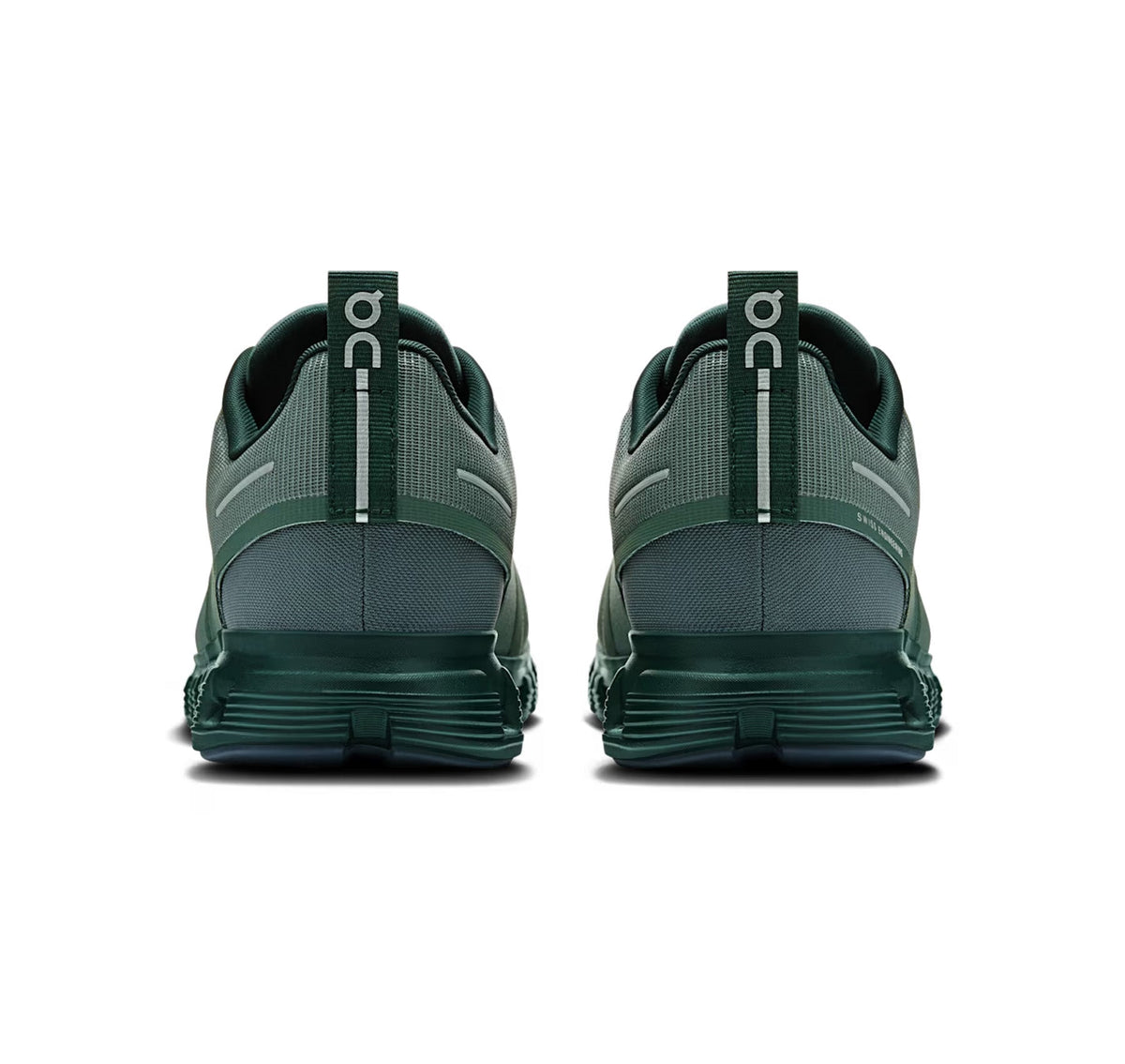 ON Mens Cloud 6 Waterproof Olive/Evergreen