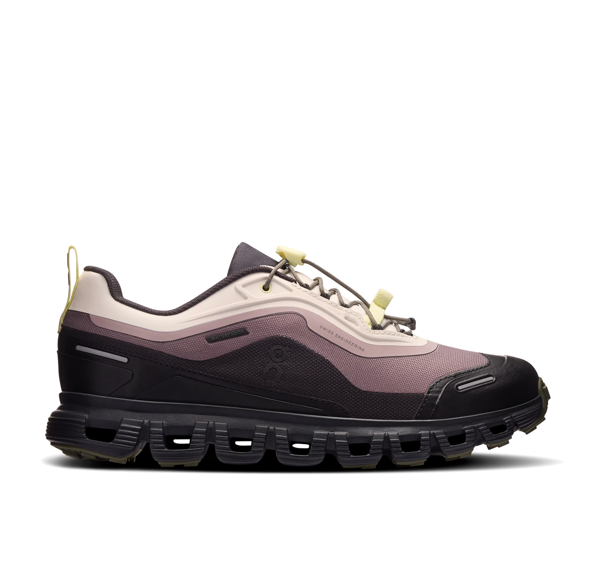 ON Womens Cloud 6 Geo Waterproof Dew/Gobi
