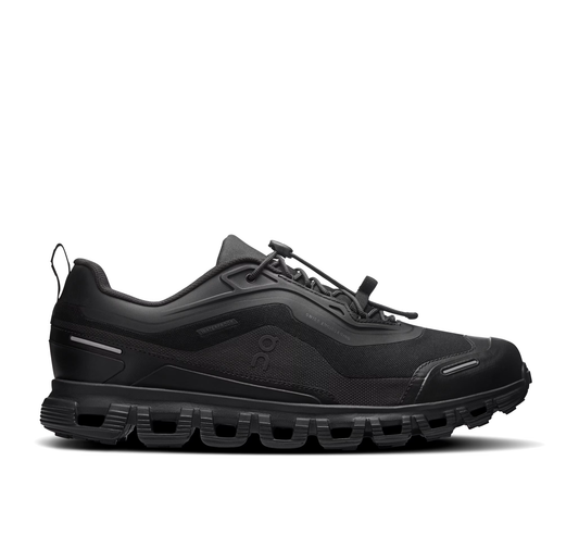 ON Mens Cloud 6 Geo Waterproof Black/Black