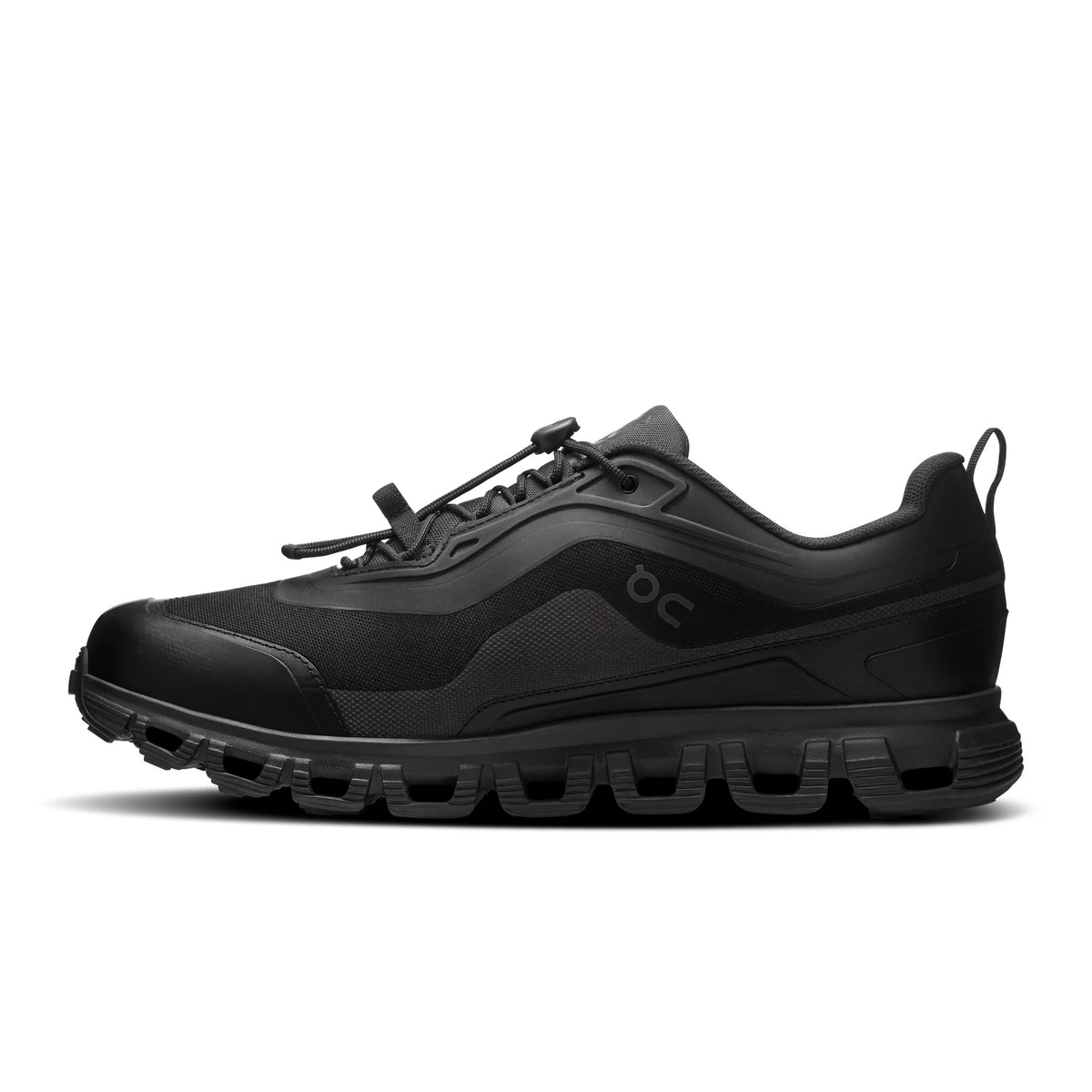 ON Mens Cloud 6 Geo Waterproof Black/Black